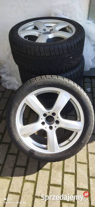 Alufelgi koła Mercedes 255 40 18 super stan zima Głogówek