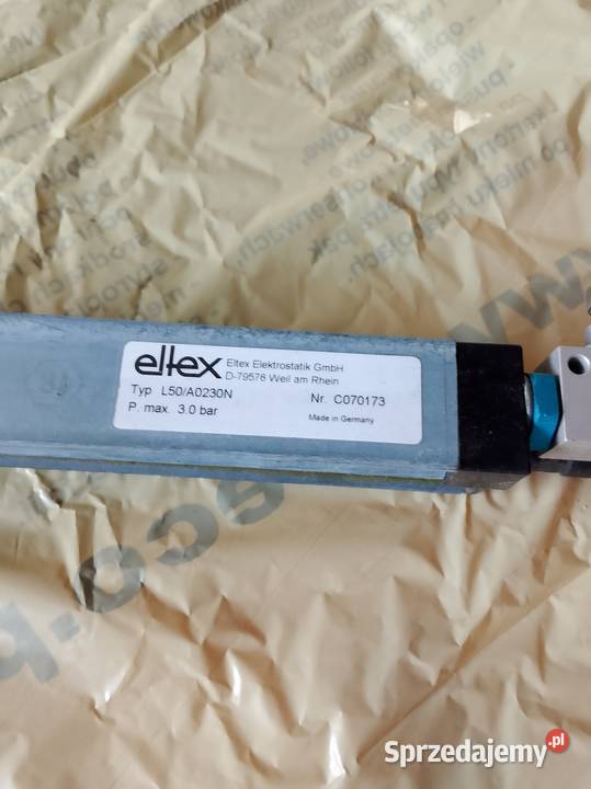 Zasilacz wysokiego napięcia Eltex elektroda