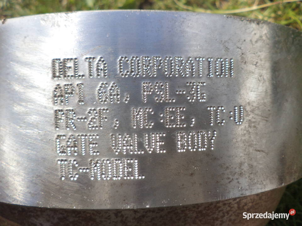 kowadło 48 stalka krążek stalowy sygnowany pomorskie Starogard Gdański