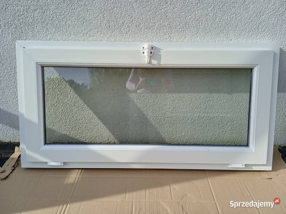 Okno gospodarcze uchylne NOWE PCV 120x60 Bydgoszcz