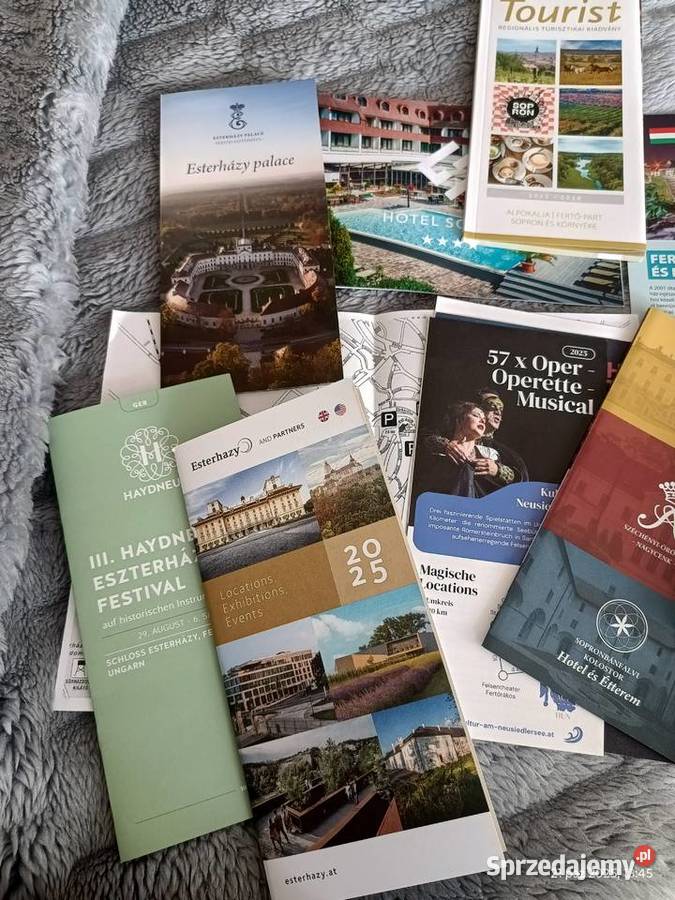 Ciekawe foldery turystyczne z pogranicza Węgier Sport i Wypoczynek Wronki