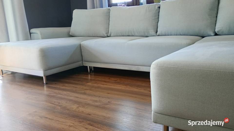 Narożnik z funkcją spania sofa kanapa Drogomyśl