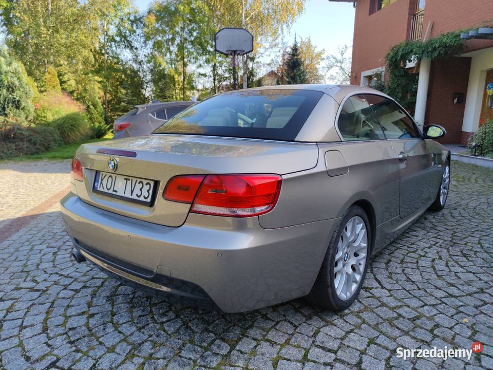BMW 320i Cabrio E93 Złoty perfekcyjny stan śląskie Mysłowice