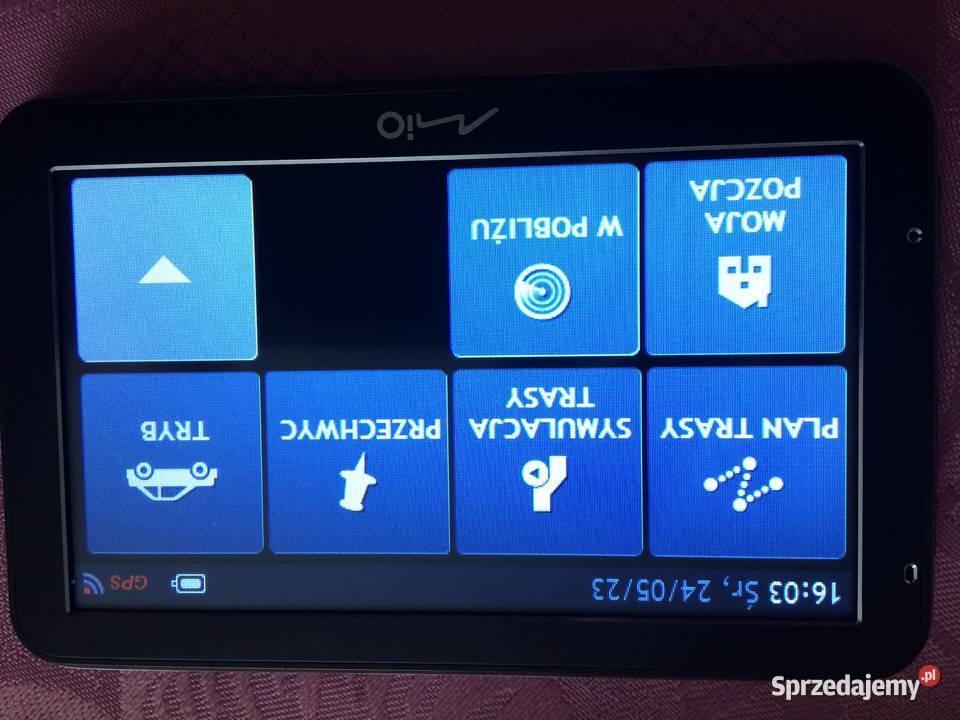 Nawigacja MIO SPRIT 7100LM Dożywotnia GPS i akcesoria Oleśnica