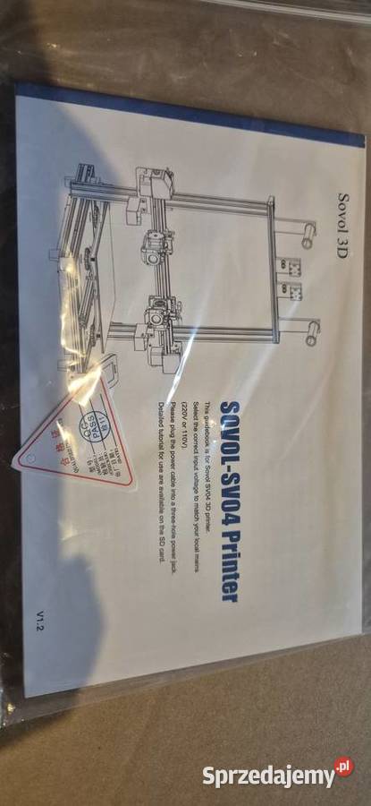 Nowa drukarka 3d sv04 Druk w kolorze Błaszki