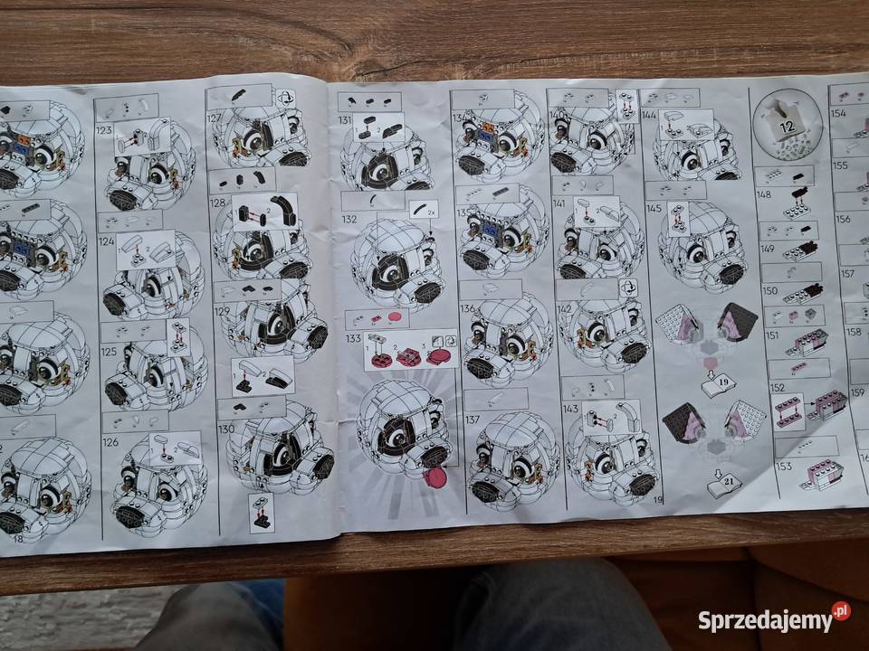 raz złożony piesek ze 101 dalmatyńczków klocki Sandomierz