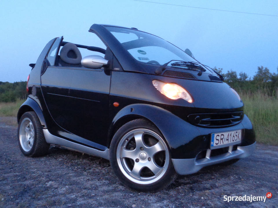 smart for two cabrio 450 automat alu felgi stan śląskie Rybnik