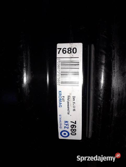 Felgi stalowe 15 NOWE 6Jx15 rostaw4x98 otwór Samochodowe Bochnia