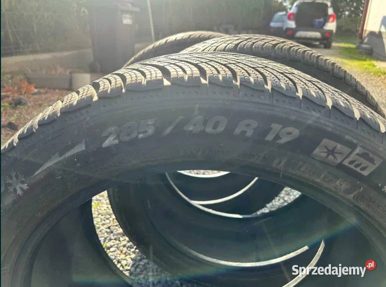 Opony zimowe 28540 25545 R19 Michelin Pilot podkarpackie sprzedam