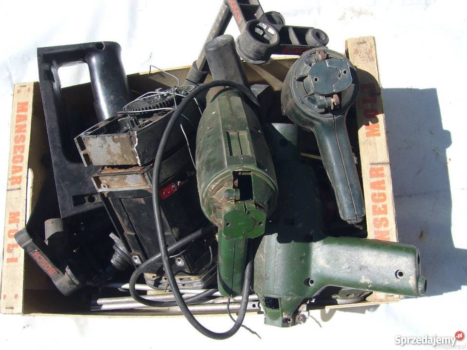 Sprzedam wiertarki i młoty udarowo obrotowe Elektryczne