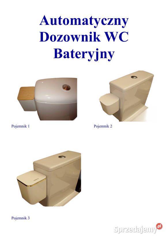 Dozownik Bateryjny Do Spluczki Wc Automatyczny Kielce