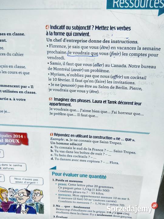 Echo a2 podręcznik francuski antykwariat szkolny Warszawa