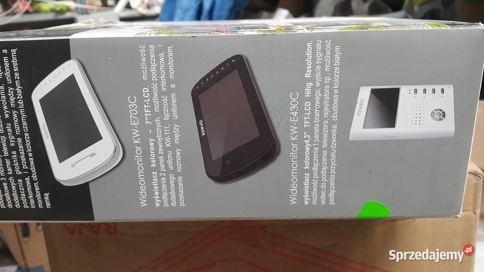 Wideodomofon KENWEI 2 MONITORY Elektronika Warszawa