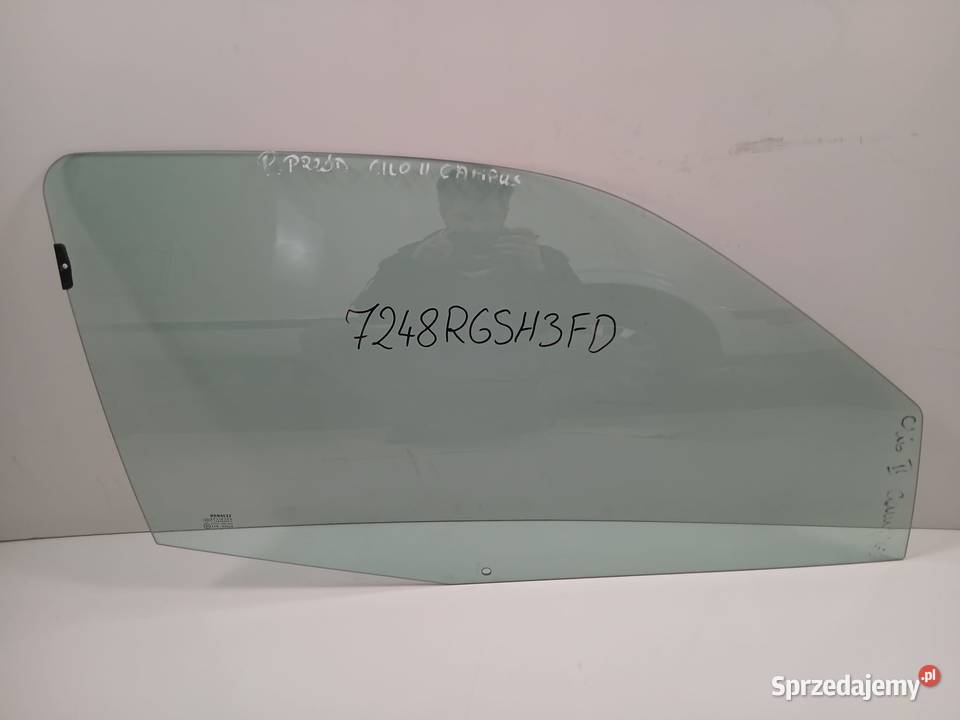 Szyba Drzwi Prawa Przednia Renault Clio 9801 Bralin