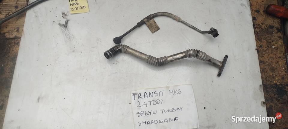 FORD TRANSIT MK6 24TDDI spływ turbiny smarowanie dostawcze Motoryzacja Kielce