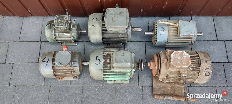Silniki elektryczne lubelskie Krasnobród sprzedam