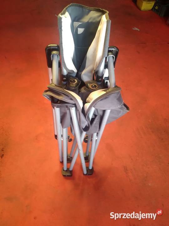 Krzesło wędkarskie składane duże mocne 160 Rybnik