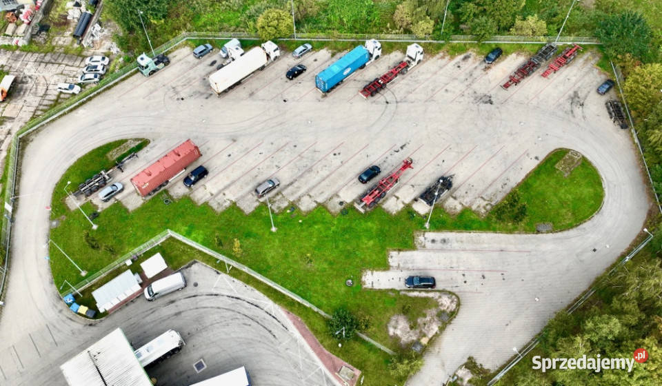 PLAC 6154m DO WYNAJĘCIA GDAŃSK PRZERÓBKA PARKING metalowe Gdańsk