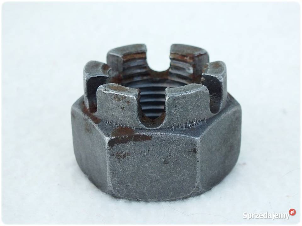 Nakrętka Koronowa Zamkowa M24 Osi Piasty Massey Żary
