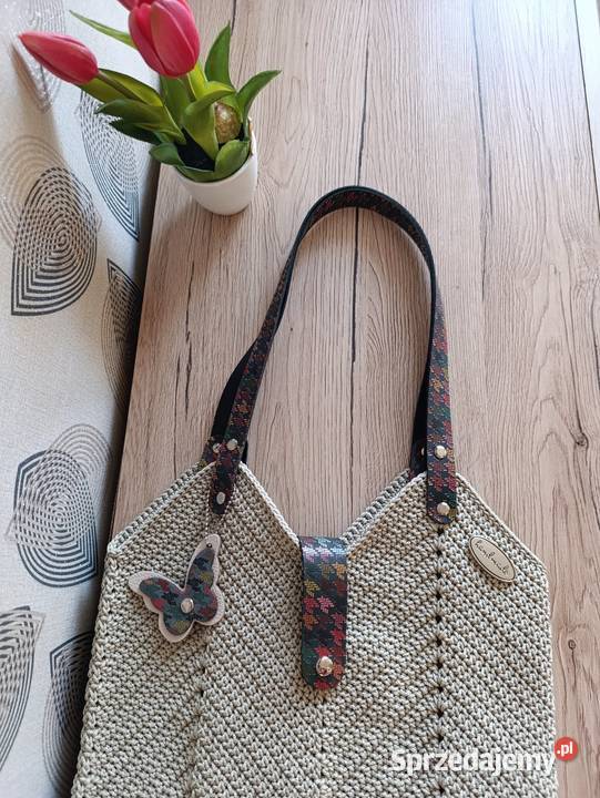 Torebka Tulipan na ramię Torby i torebki lubelskie Chełm sprzedam