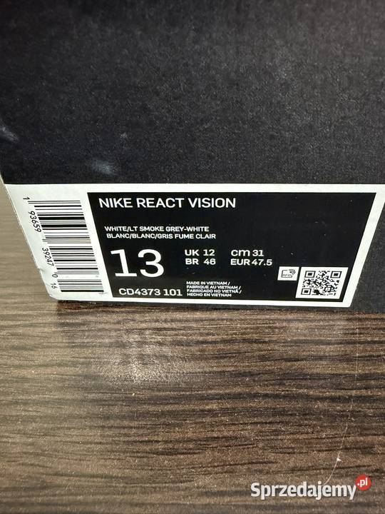 ButySneakersy Nike React Vision CD4373101 Nike Kraków