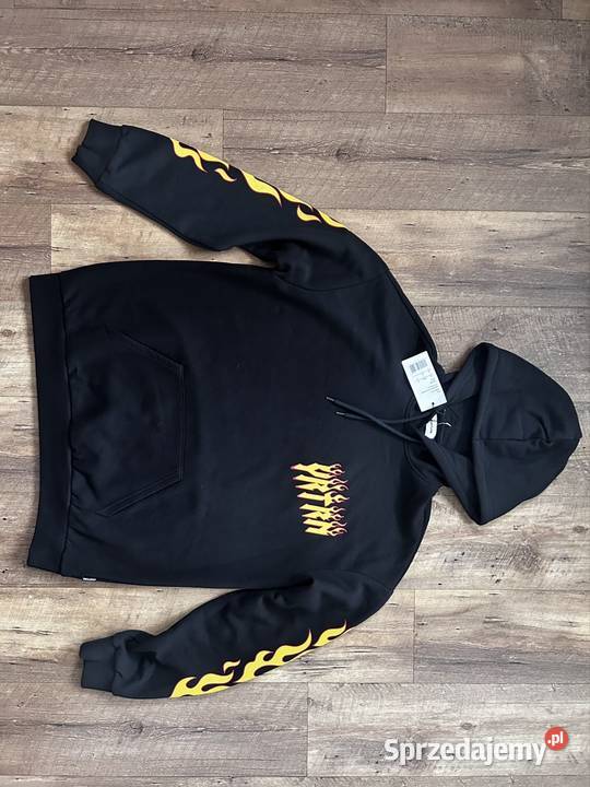 Bluza męska L czarna bluza męska z kapturem Wyszków