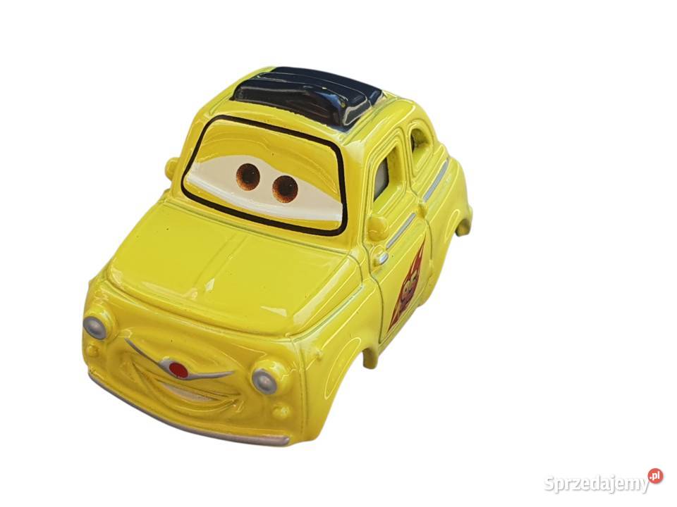 Zabawka model samochodu Luigi żółty Fiat 500 Cieszyn