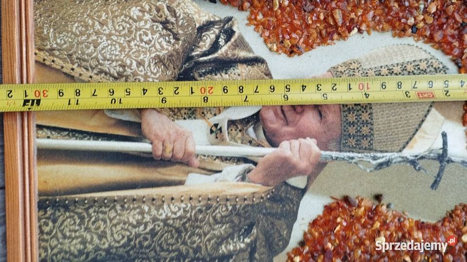 obraz Jan Paweł II bursztyny Poznań
