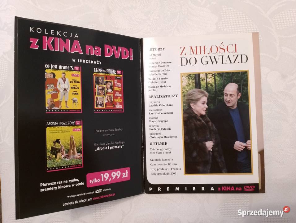 Film Z MIŁOŚCI DO GWIAZD książka o filmie komedia wielkopolskie Oborniki