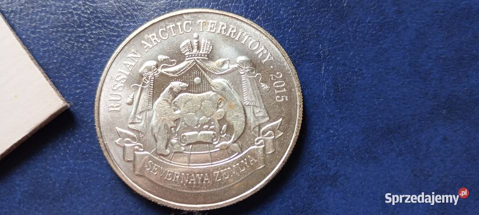 Stare monety 150 rubli 2015 Russian Arctic Lesko