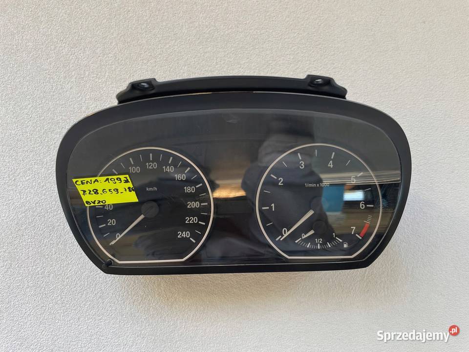 LICZNIK ZEGARY BMW 1 E87 E91 116l benzyna osobowe Warszawa sprzedam