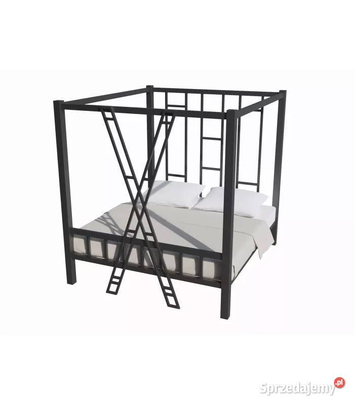 Łóżko metalowa z kajdankami bdsm 220cm Białystok sprzedam