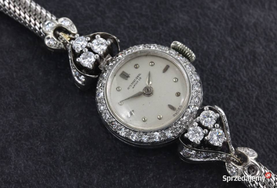 Zegarek jubilerski IWC z 18karatowego złota
