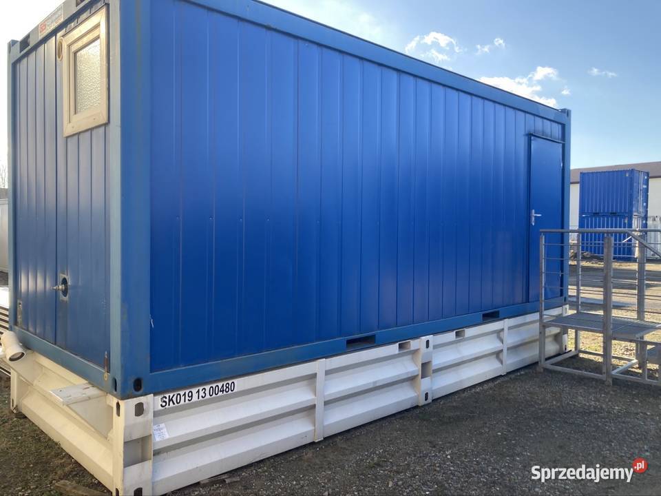 Kontener sanitarny 20 Containex prysznice Zgierz sprzedam