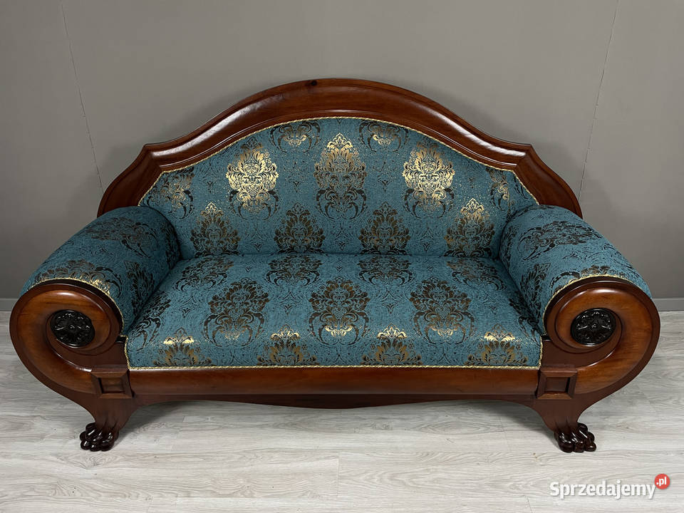 Antyczna SOFA BIEDERMEIER z 1880 roku Łódź