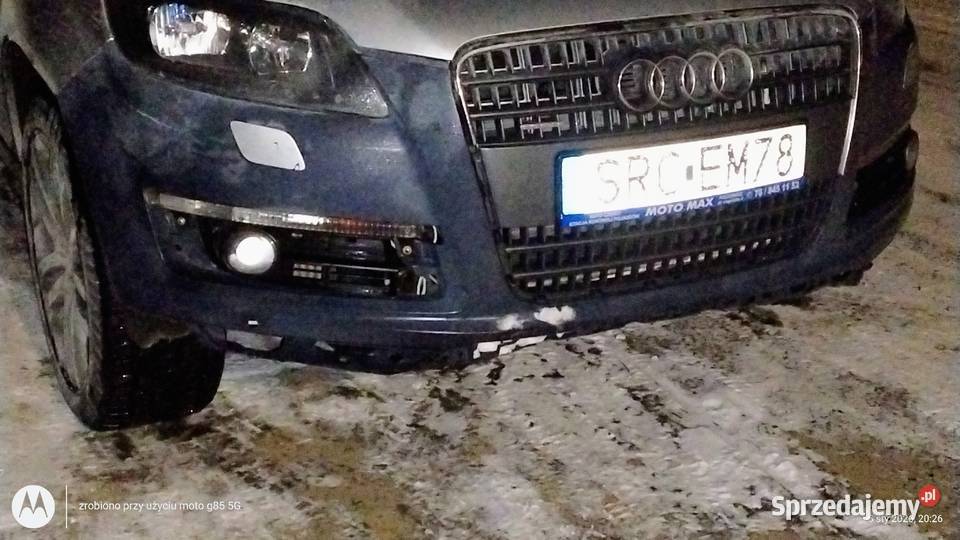 Zderzak nakładka zderzaka przód Audi Q7 4 l PDC Lubin