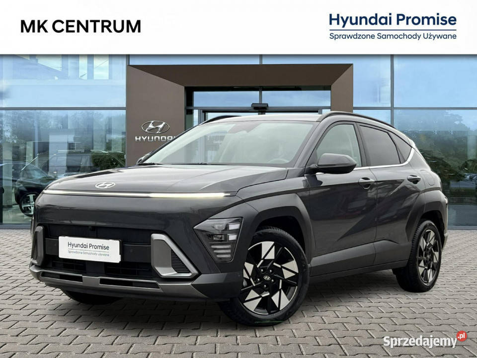 Hyundai Kona 16 GDI 141 HEV Platinum DCT Perłowy elektrochrom. lusterko wst. Piotrków Trybunalski sprzedam