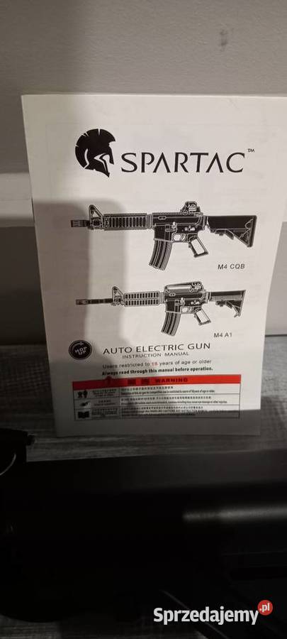 replika m4 asg spartan dodatki Strzelno