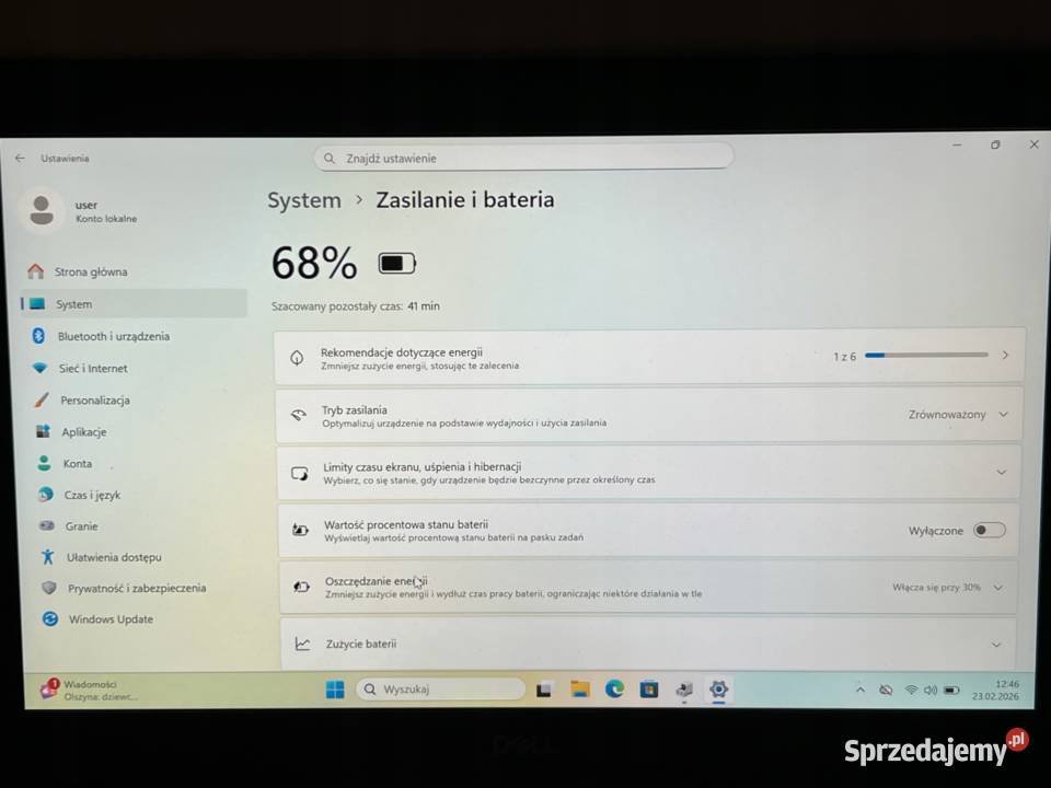 Laptop Dell Latitude 5491 14 Full HD i78850H Warszawa