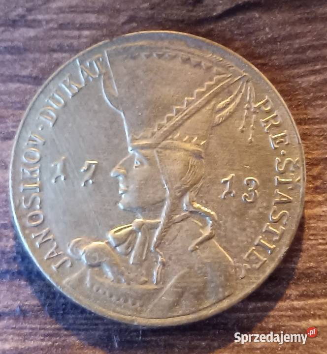 Żeton Dukat Janosika Janosikowy małopolskie Zbylitowska Góra