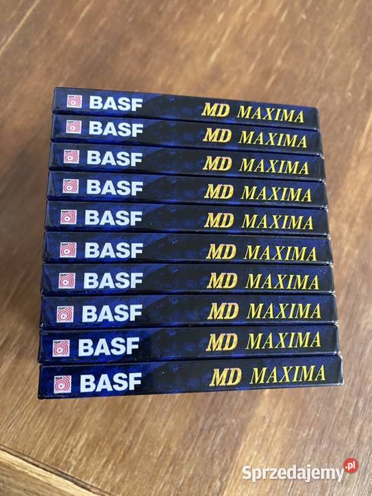 Mini Disc BASF Maxima 74 x 10 Nowe MD Odtwarzacze CD i MD Warszawa