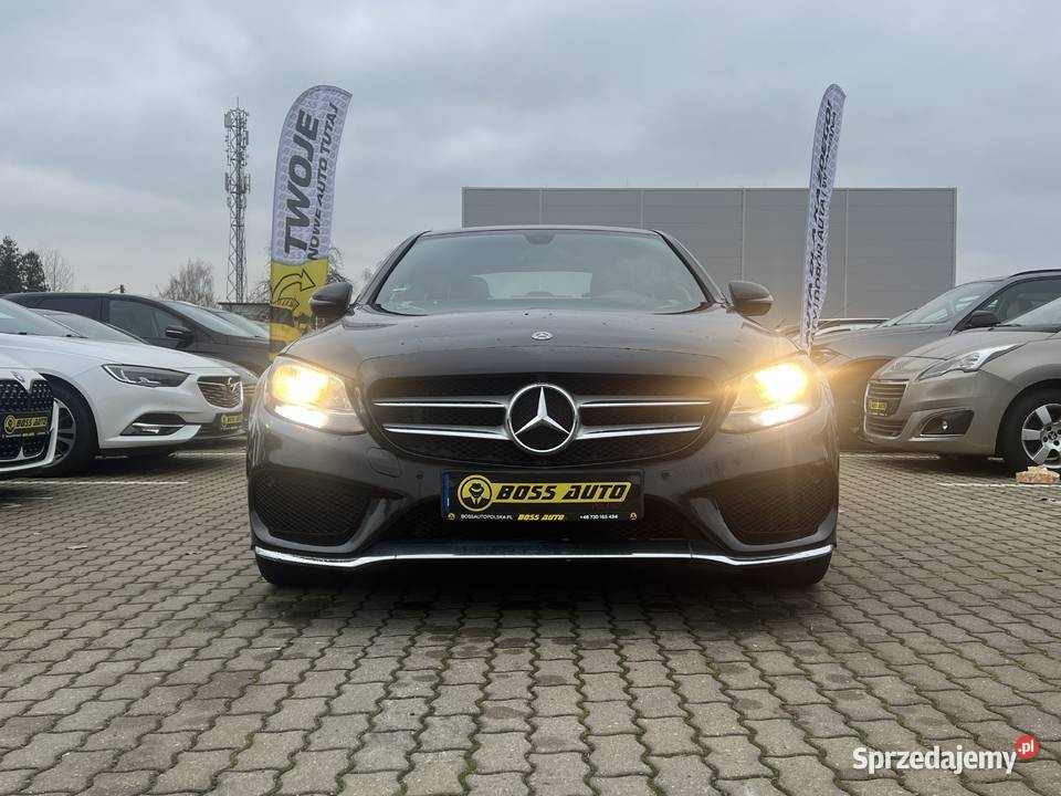 MercedesBenz C300 4Matic 2017 tempomat Warszawa