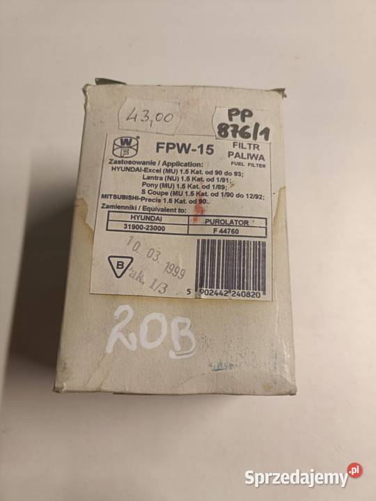 Hyundai Excel Lantra Pony 15 i Mitsubishi Precis Rudka