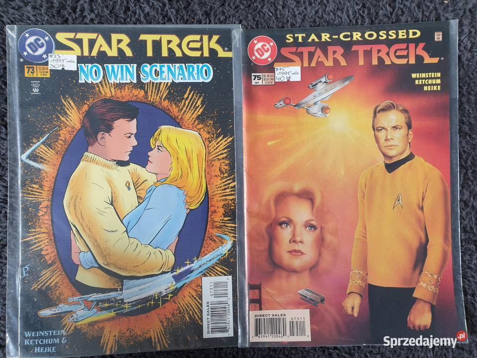 Star Trek kolekcja 20 komiksów DC 19901995 Gdynia