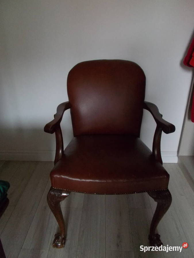 Fotel na lwich łapach Warszawa sprzedam