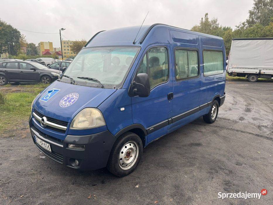 Opel Movano 9os 2008 Zgierz