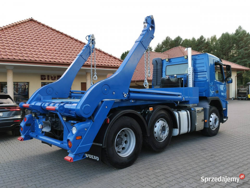 Volvo FM 410 E5 Bramowiec Hakowiec 6x2 Oś diesel Motoryzacja
