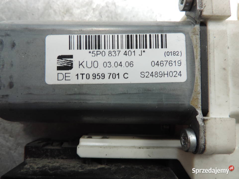 VW PASSAT B6 SILNICZEK SZYBY LEWY PRZÓD Nowy Sącz