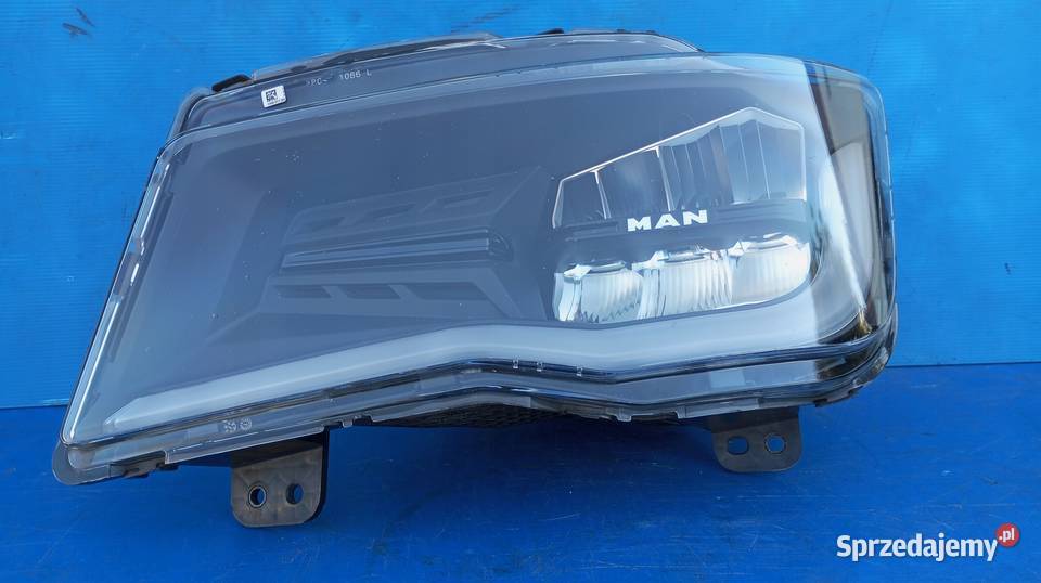 LAMPA LEWY PRZÓD EU MAN LION LIONS CITY FULL LED wielkopolskie Nowy Tomyśl