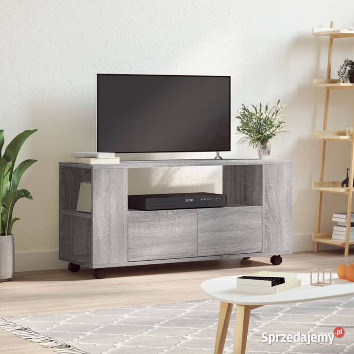 Szafka pod TV szary dąb sonoma 102x345x43 Warszawa